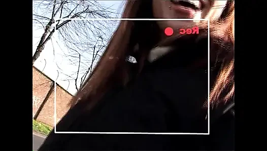Trucker Picks up Beautiful MILF, Fucks Her Ass with Condom and Cums on Her Belly Button