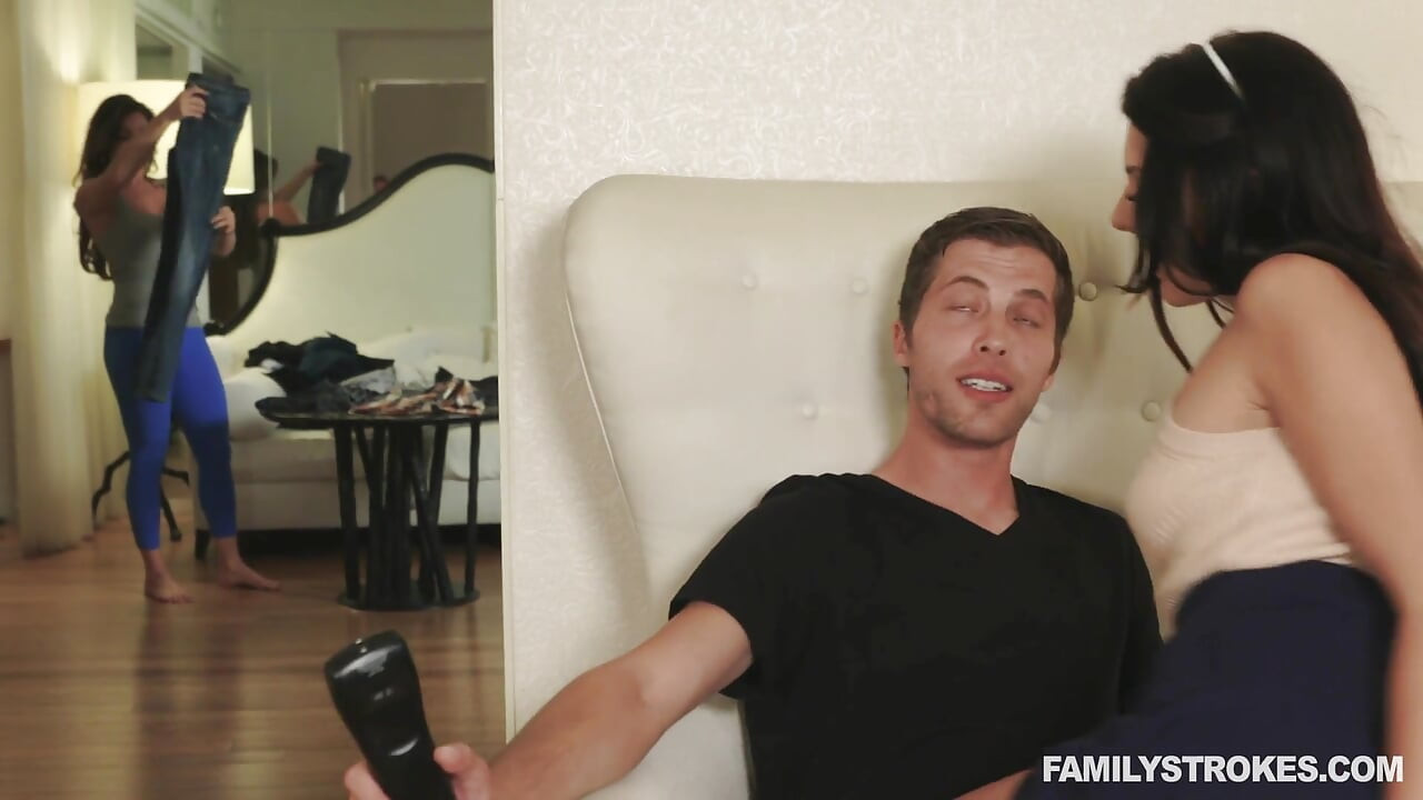 Megan Sage almost caught fucking her stepbro