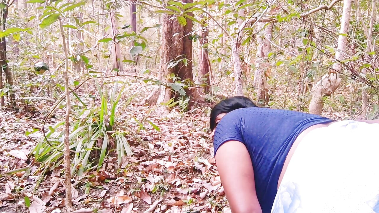 Desi Outdoor Jungle Fuck. Stepmom and Stepson Hardcore Fucking in Forest. Telugu Dirty Talks.