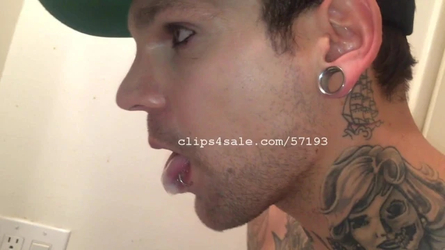 Spit Fetish - Geno Drooling Video 1