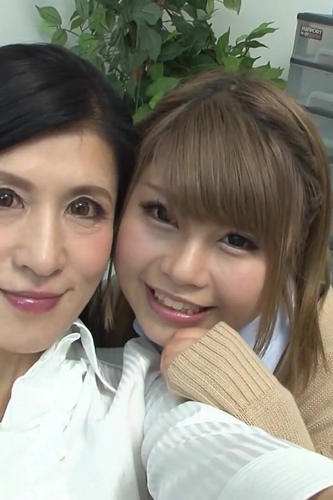 Age Gap Lesbian Love at College Between Yuuko Morisita and Kaede Futaba - Forbidden Desires