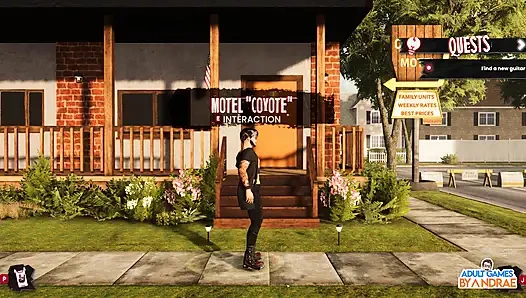 Sex, Sin & Rock'n'Roll Gameplay Part 1 – Van Crash, Motel Stop & A Strange New Beginning