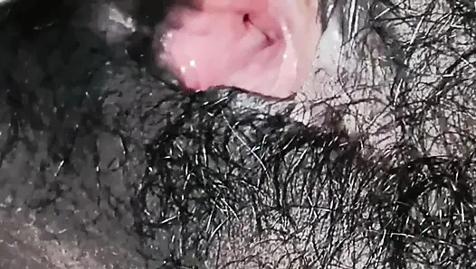 Bihar mommy likes to fuck Dirty Pooja's big black cock and take her throat deep