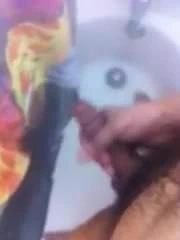 Nice shower jerk off