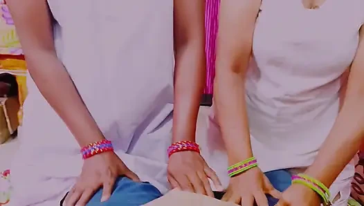 Desi dreier, dicke möpse, dicker arsch, schwestern ficken Autofahrer. Telugu dirtytalk.