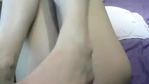 Amcığımı parmaklıyorum
