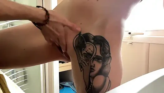 HE SHAVED ME RIGHT BEFORE HE EAT ME