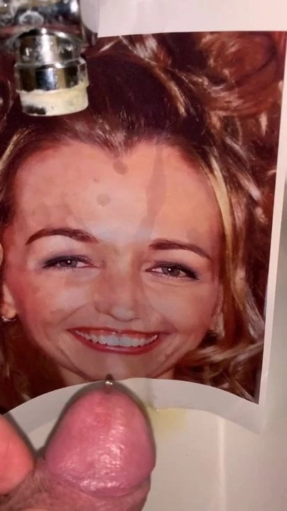 After the cumshot, her face needs to be washed