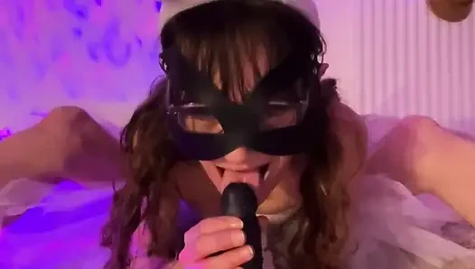 Dildo Mouth Feet