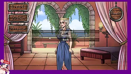 Game of Whores. The ultimate competition between Daenerys, Sansa, and Cersei. NAKED in PUBLIC. EP 6