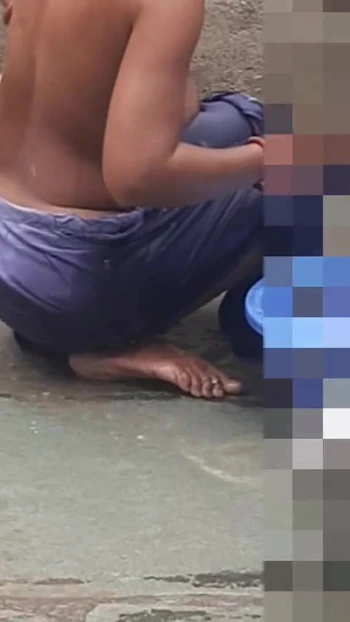 Memorable moment from "Desi stepsister bathing in desi bathroom"