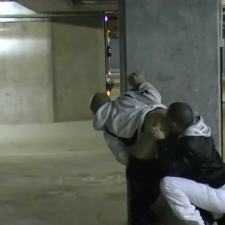 Fucked by a straight bad boy in parking