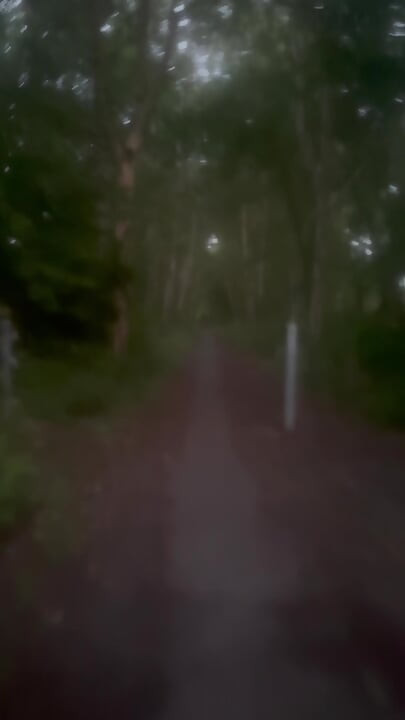 Risky nude walk from one parking space to the other half hour away stopped filming when fishmen caught me