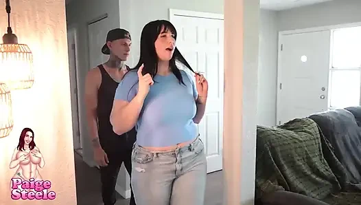 Horny Neighbor Comes by for Seconds