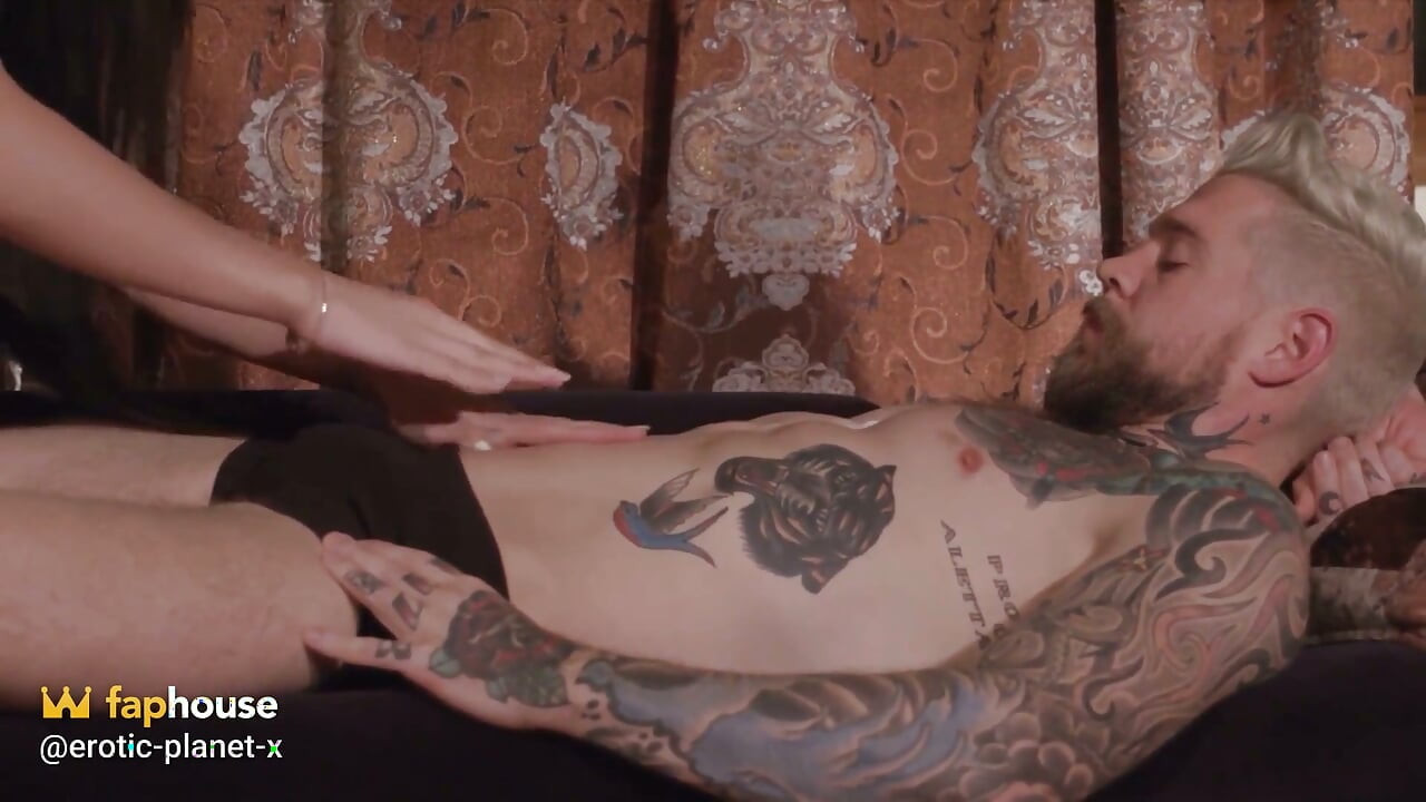 Tattooed Stud Pounds Two Horny Sluts in a Wild Threesome