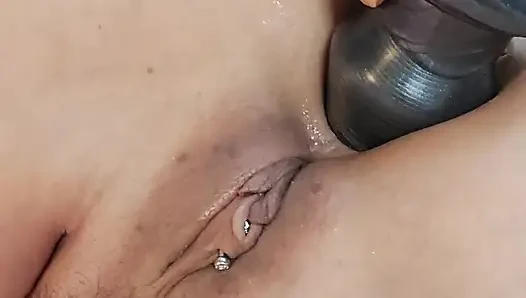 Gerçek ateşli evli kadın Jess Ryan anal eğitim!