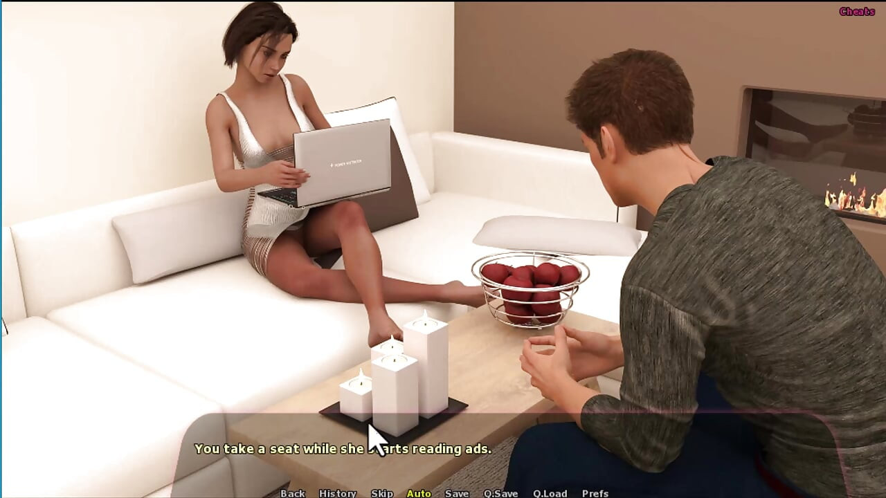 Haley Story #7 - Haley couldn't say no to the dick in bed...Diane Fucked Johannes in the living room