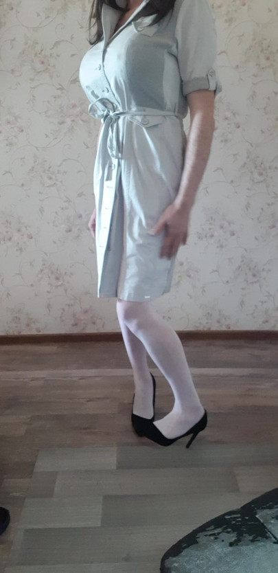 in a raincoat