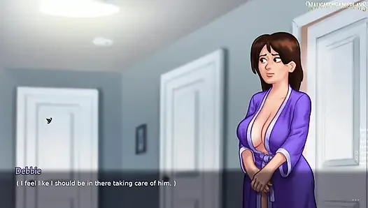 Stepmom Gets Surprise By His Massive Cock In The Shower - Summertime Saga 37 By DarkCookie - 3D Hentai Porn Game