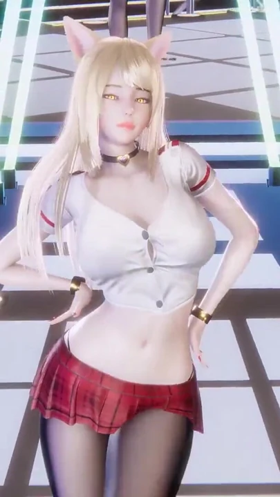 MMD I Ren - Butt - Ahri Sexy Kpop Dance League of Legends Hentai Uncensored 4K 60FPS | Clip 1