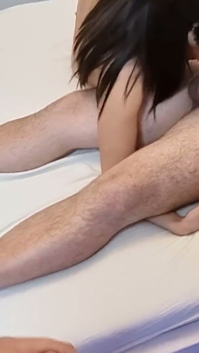 Shared sexy milf with lover. Wife sucks her lover for money. Cuckold husband filming. Threesome. Cuckold | Clip 1