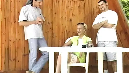 Blonde Amateur Sucks Cock and Gets Pounded Hard