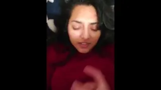 lying on her back facial 24