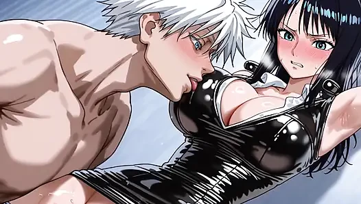 Gojo (JJK) x Robin (OP)