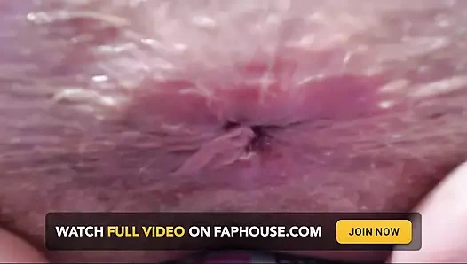 Anal close up di lubang pantatku yang sempit