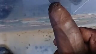 Boys masturbation in bathroom