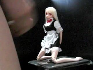 Bukkake mi muñeca de figura de anime