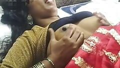 Tamil meisje kreunt met echtgenoot