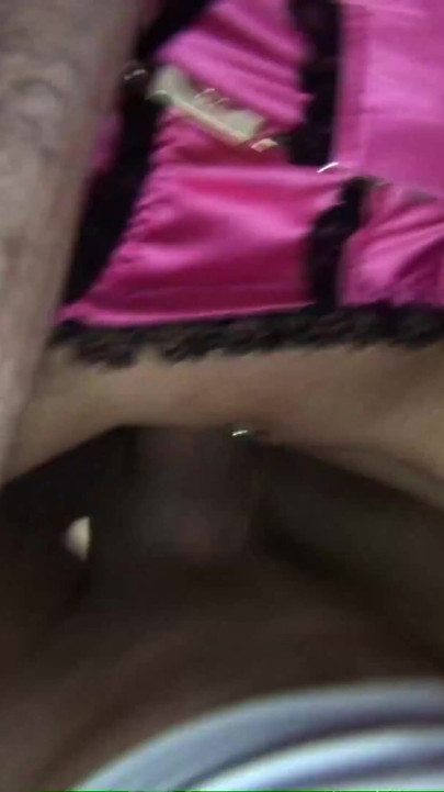 Emotional moment from "Busty blonde in a fur coat gets her hands on a stiff shaft"