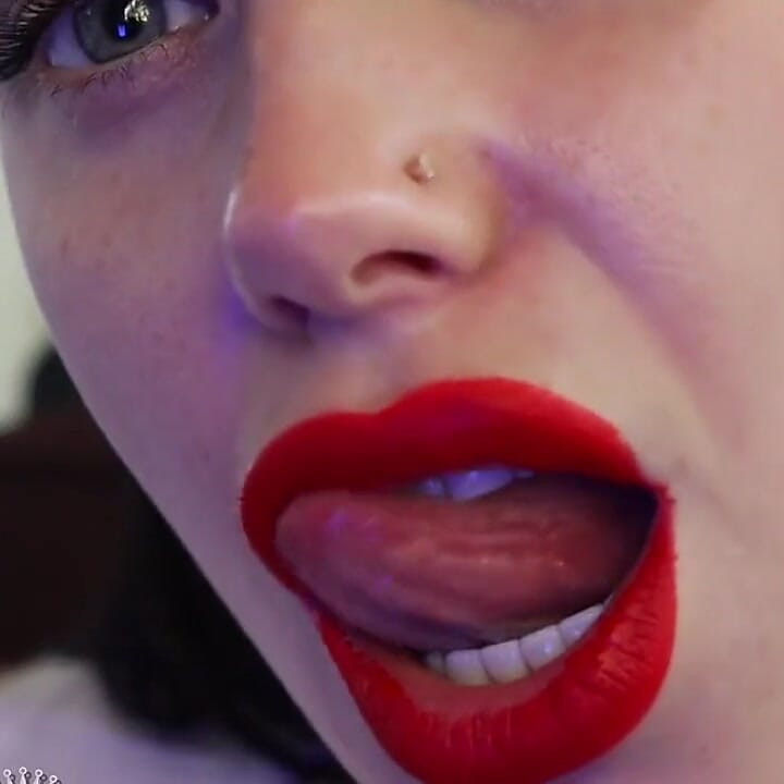 Grab Your Cock and Join Me for an Amazing Smoking Sesh. You're Obsessed with Smoking and Beautiful Big Red Lips! Different Sides