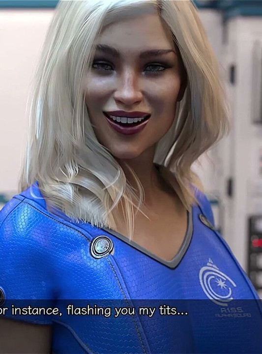 Stranded in Space - Busty MILF Lets Me Touch Her Tits