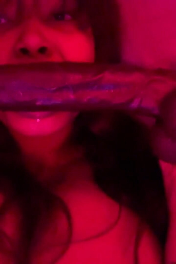 Horny Ebony Big Busty Goes Wild on Her Dildo, Pure Solo Slut Perfection