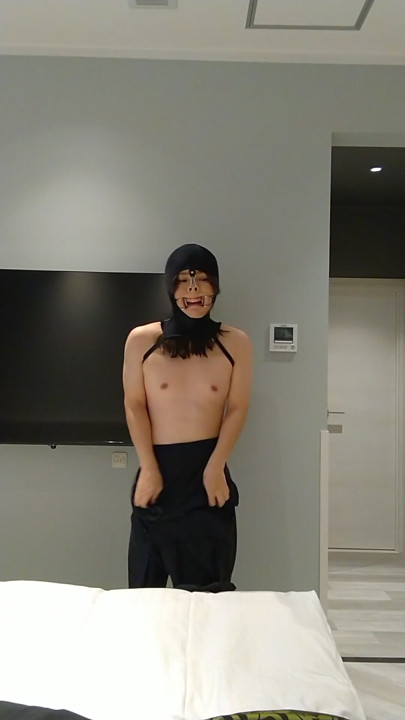 Japanese masturbate crossdresses zentai | Clip 1