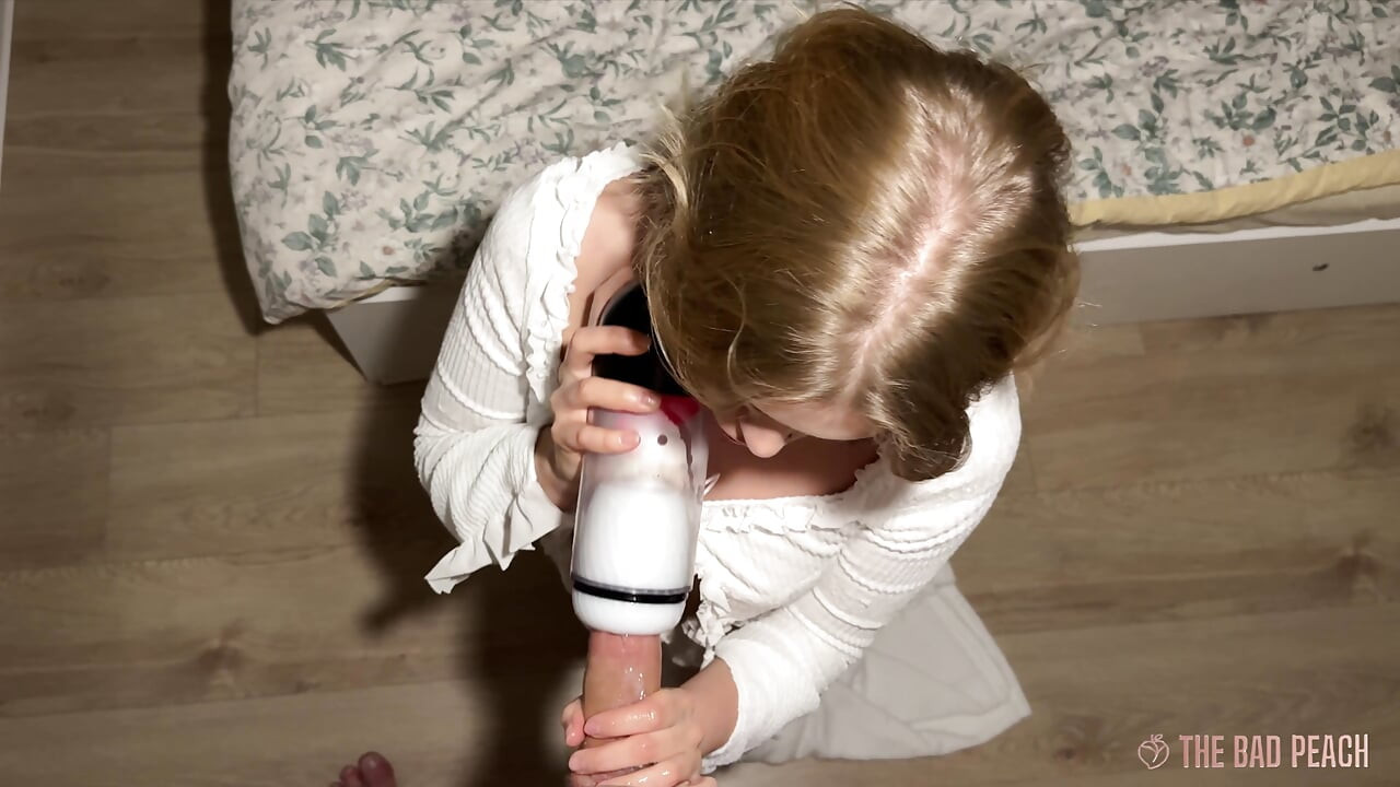 What's Better? Her Mouth or a Toy?