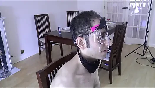 Hot anal temptation during a swinger dinner
