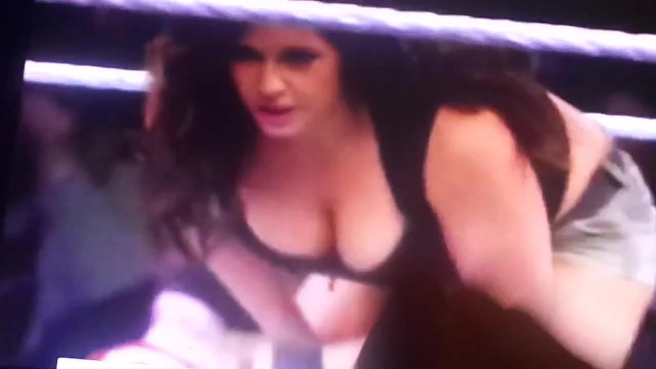Cum on WWE Kaitlyn