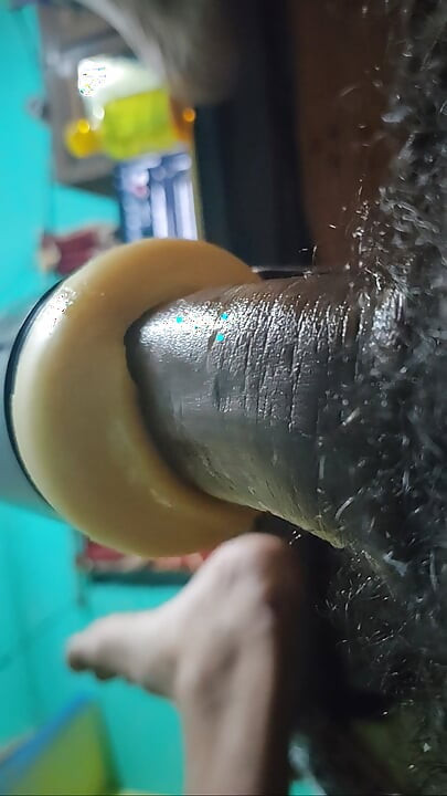 Brincando com pau grande