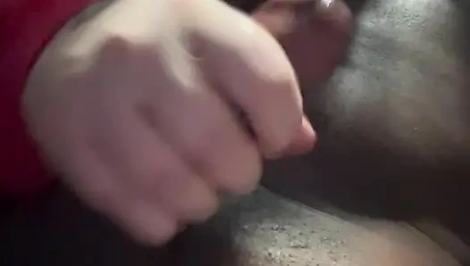 Weiße schlampe melkt meinen BBC