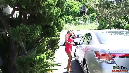 Asian Stepmom Mika Tan & Daughter Lana Violet sharing her Boyfriend's BBC in Hott Threesome