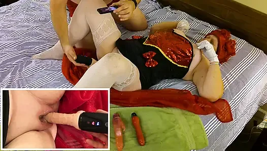 The Gilf Queen of Hearts' Suck, Vibrator Play, Fuck Orgasms & Creampie 101325CAMS245M