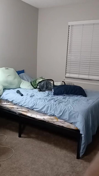 Filhote submisso tirando a roupa