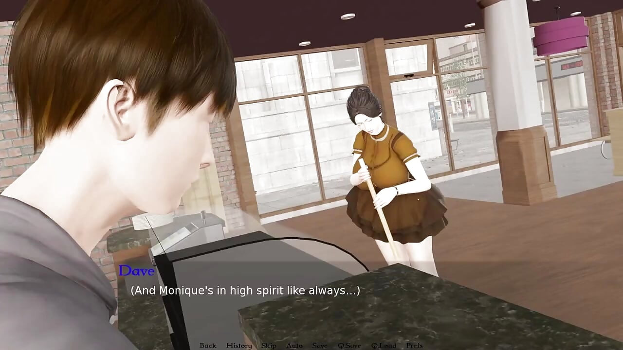 フランスの熟女をファック - 欲望に縛られる #7- ゲームプレイ