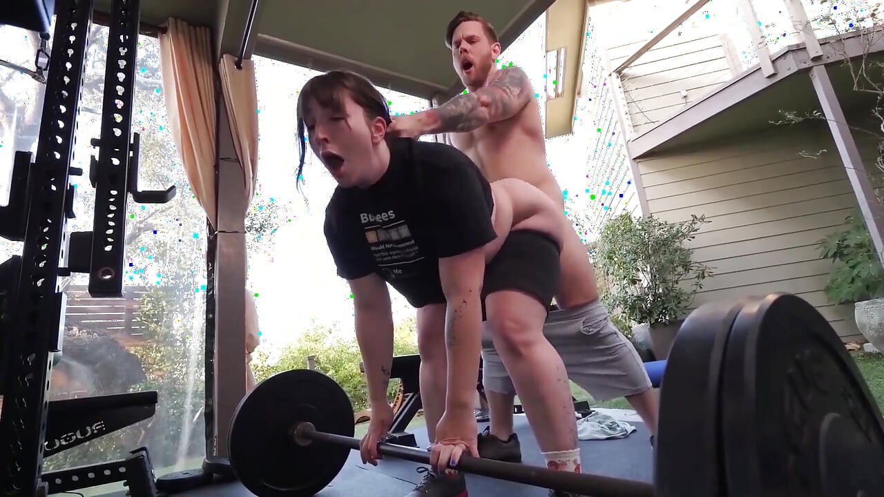 My Big Booty BBW Workout Partner Gets Her Tight Pussy Pounded - Paige Steele, Steve Rickz