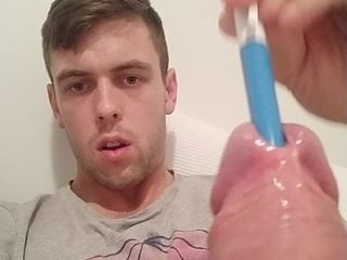 Meatotomy sounding with jumbo pen