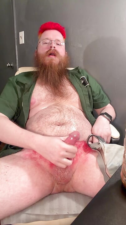 Oiling up, quick jack, standing cum
