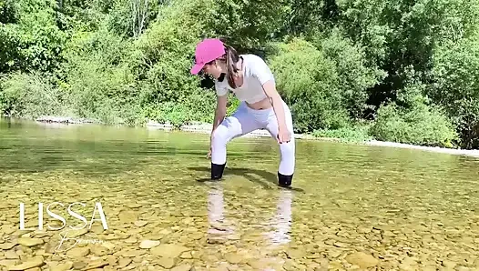 Gehen sie in nassen socken + doppelte pinkeln